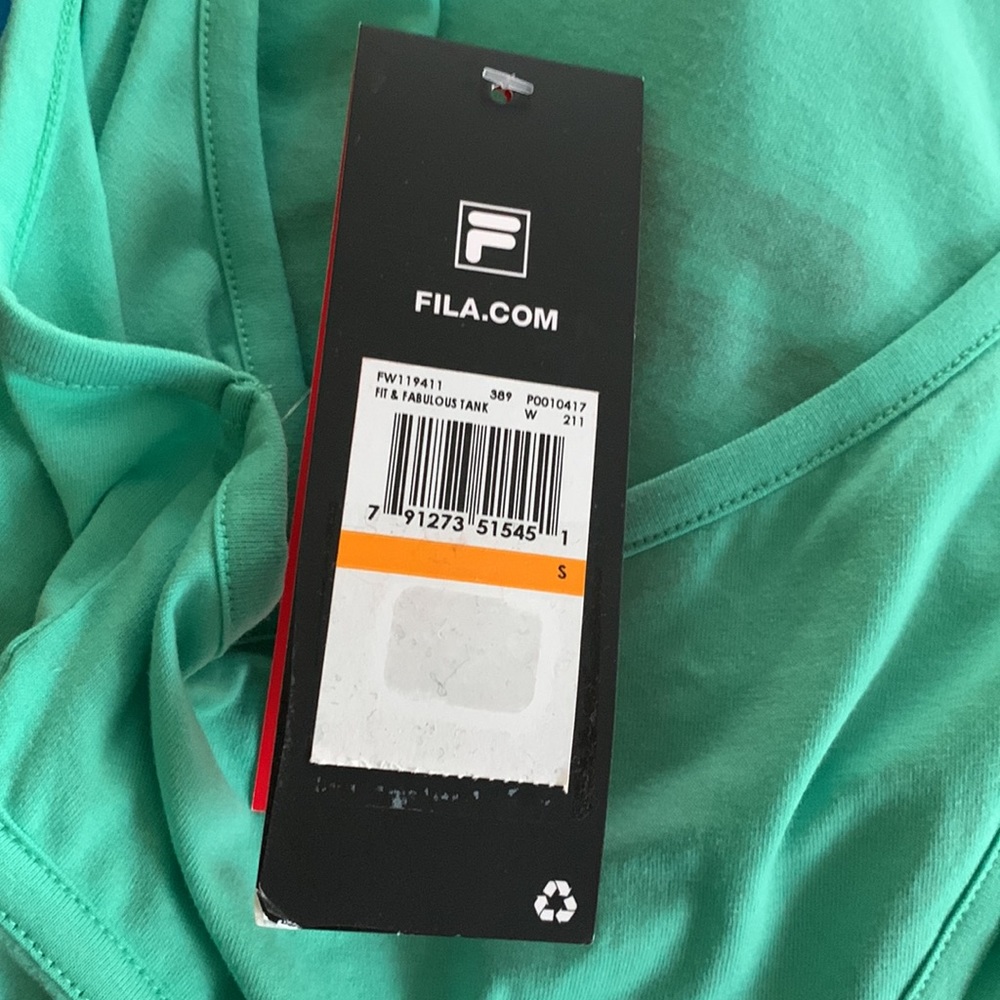 Fila Fit & Fabulous Tank in Green - Picture 11 of 13